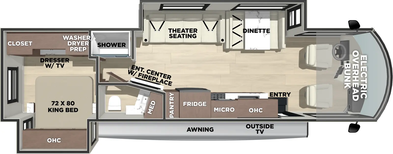 Georgetown 5 Series Gt5 31L5 Floorplan